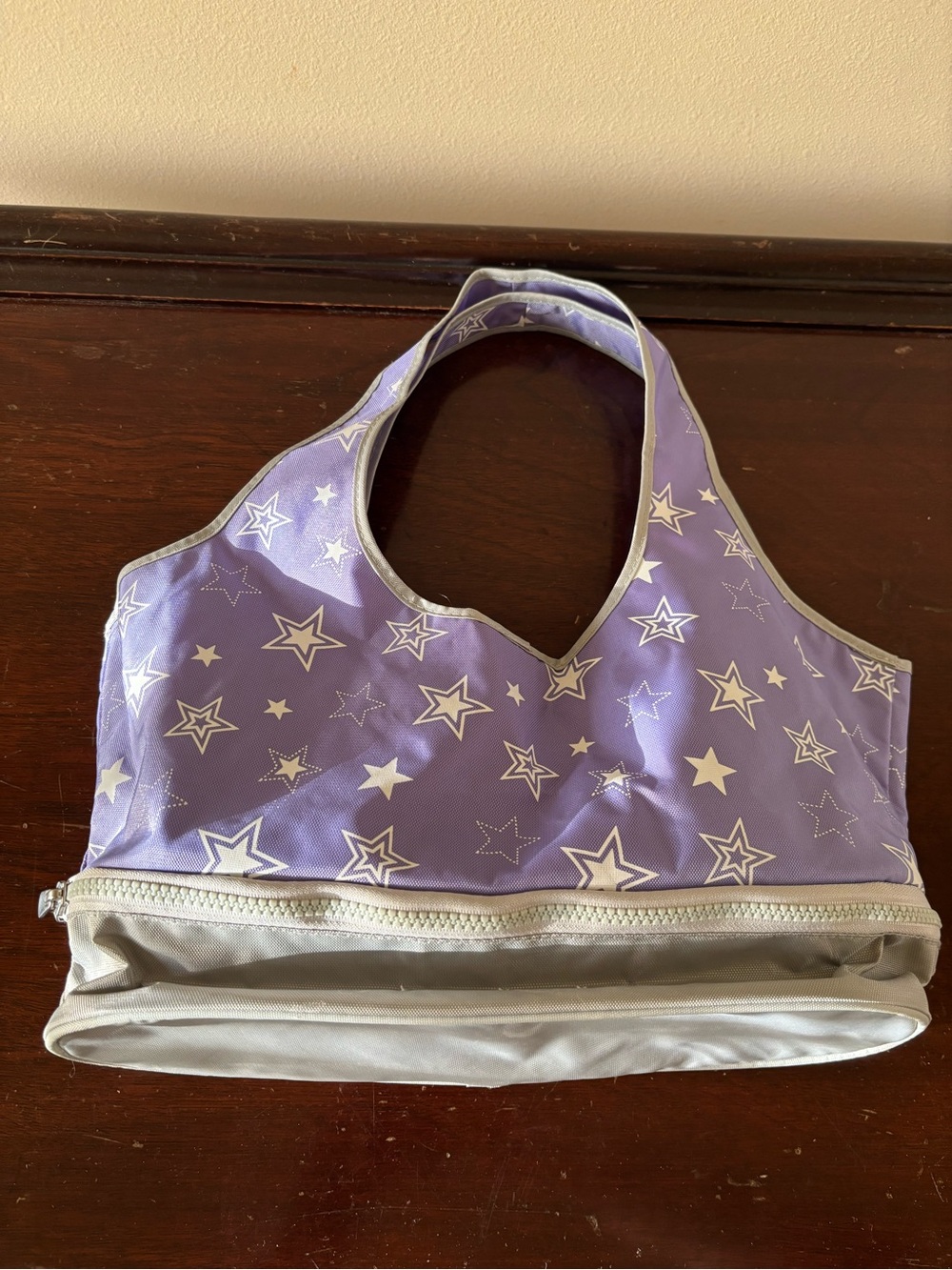 American Girl Purple Star-Print Doll Tote